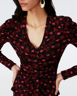 Gladys Reversible Mesh Top-dvf Cheap