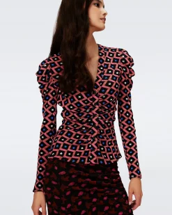 Gladys Reversible Mesh Top-dvf Cheap