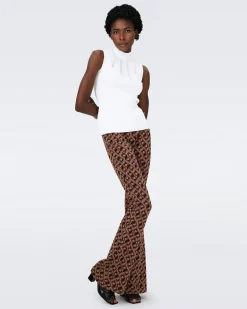 Greg Jacquard Pants-dvf Hot