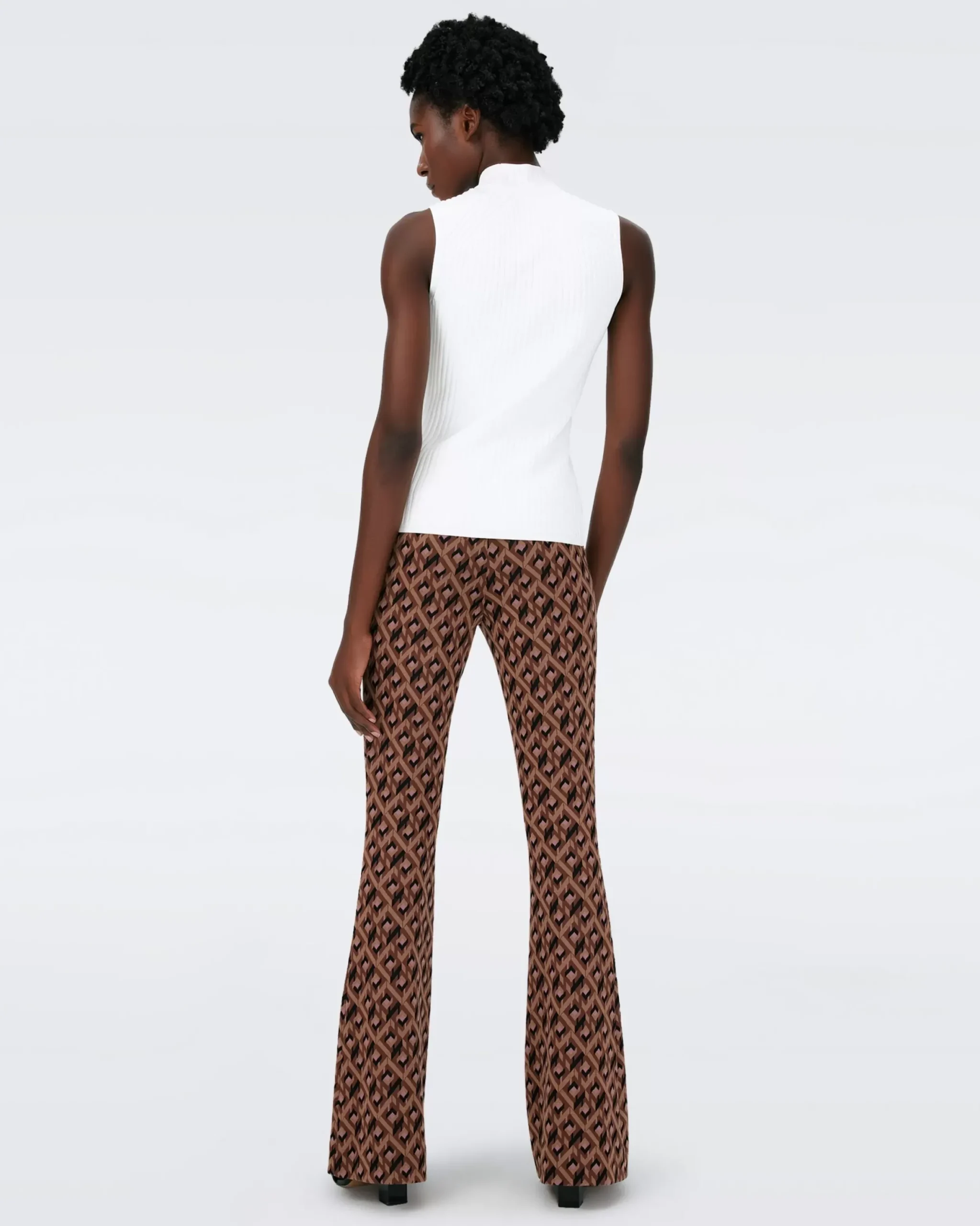 Greg Jacquard Pants-dvf Hot
