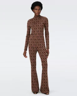 Greg Jacquard Pants-dvf Hot