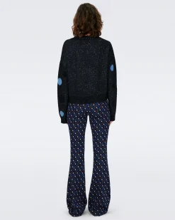 Greg Jacquard Pants-dvf Fashion