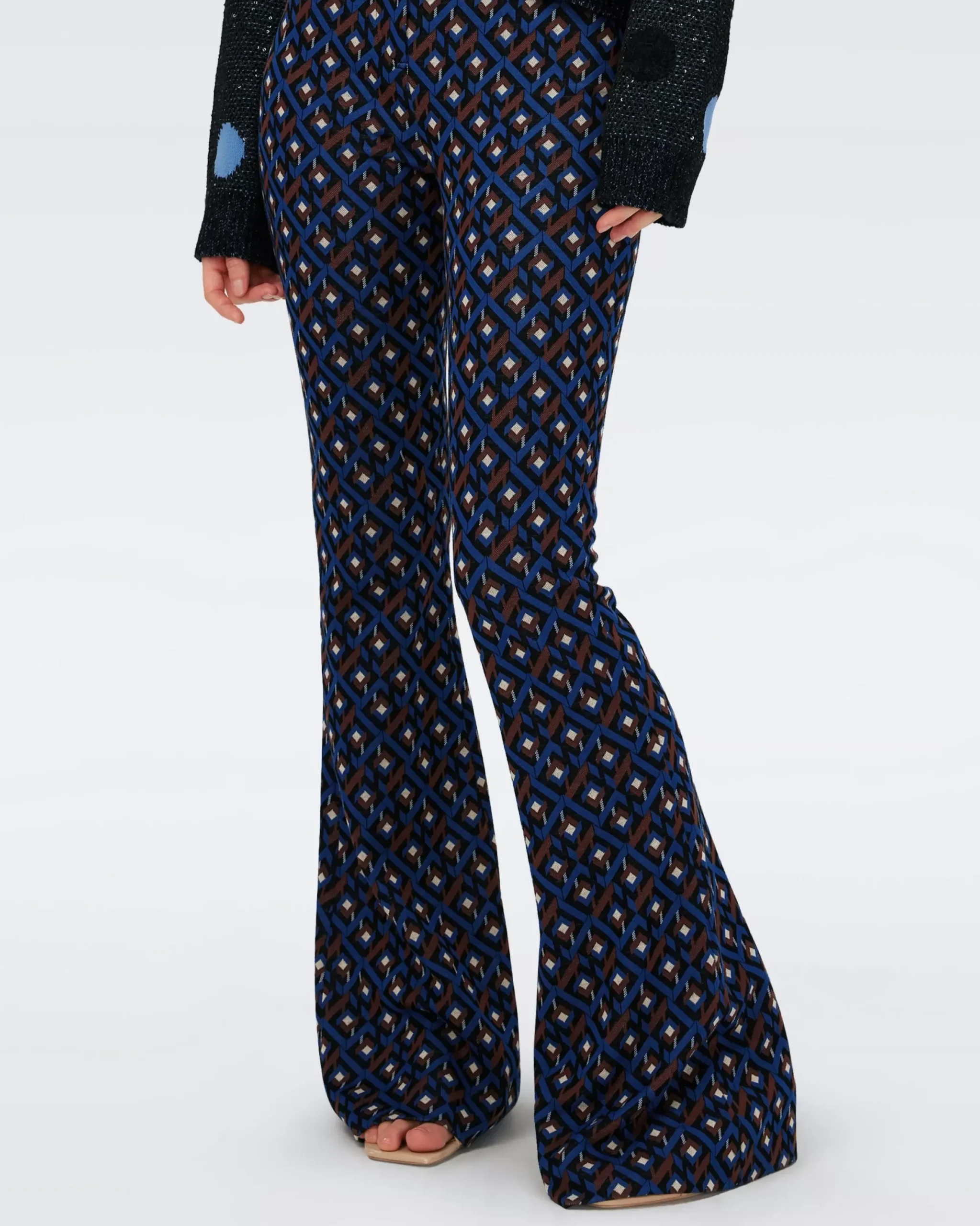 Greg Jacquard Pants-dvf Fashion