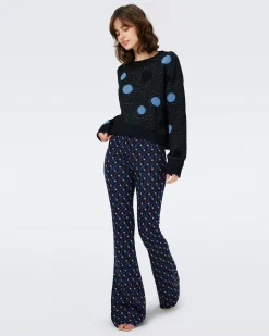 Greg Jacquard Pants-dvf Fashion