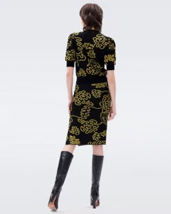 Gusta Knit Jacquard Skirt-dvf Discount