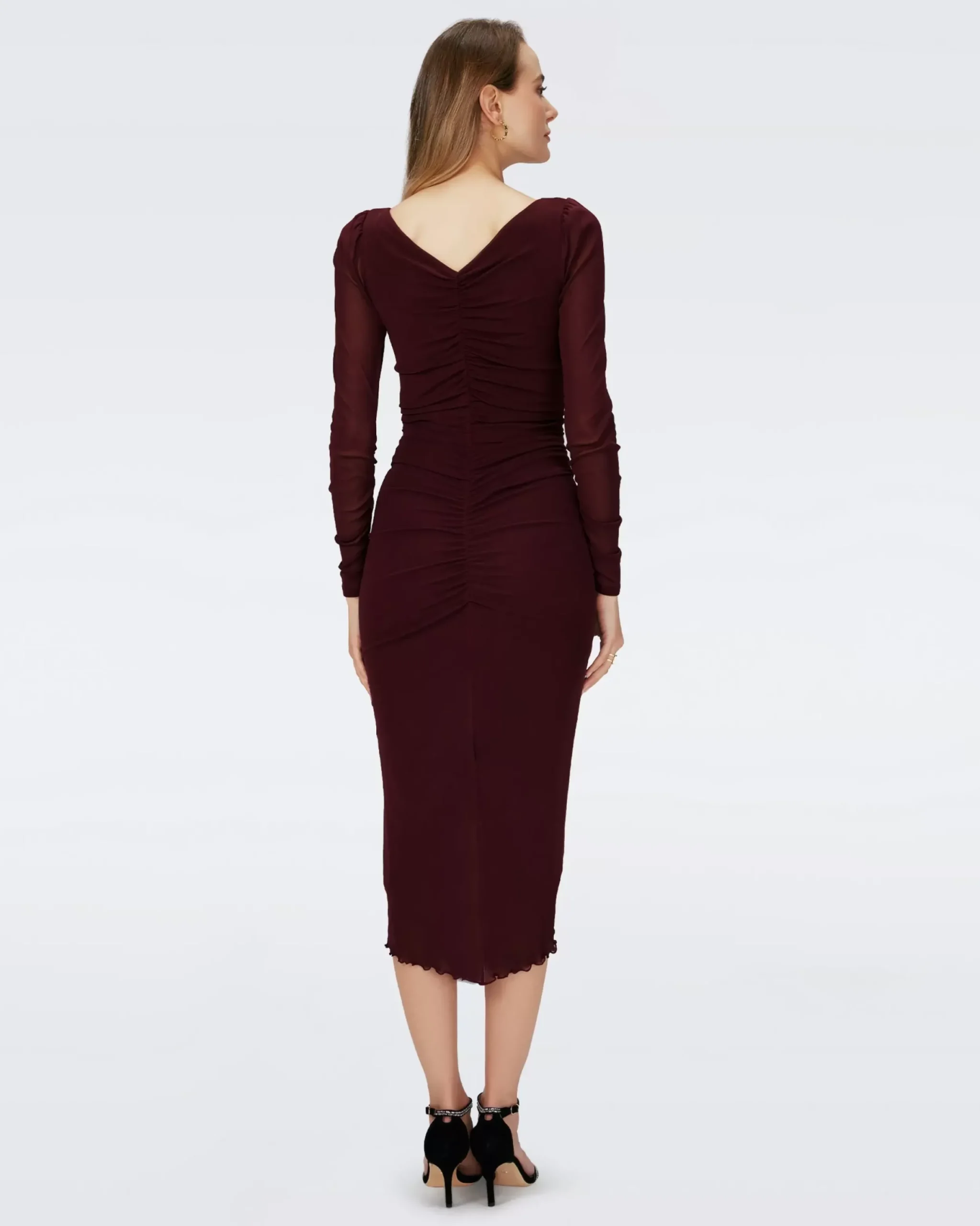 Gypsy Mesh Dress-dvf Best Sale