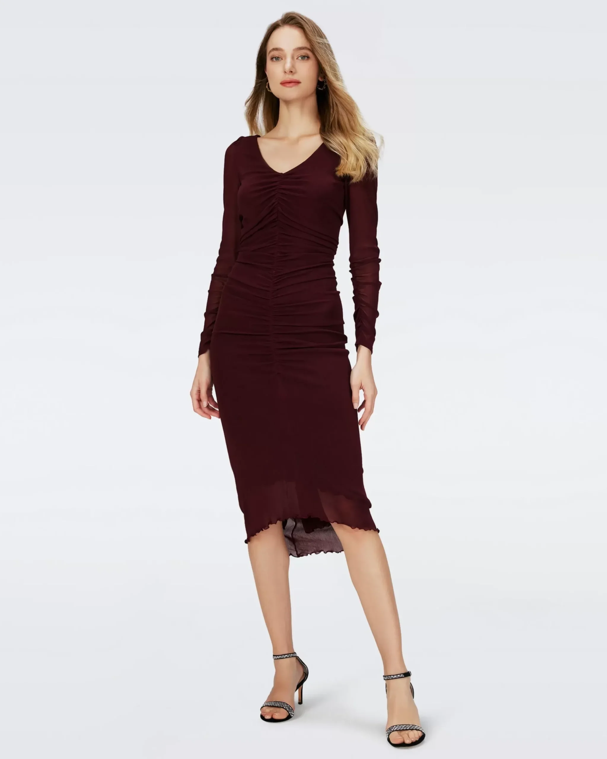 Gypsy Mesh Dress-dvf Best Sale