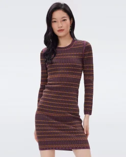 Harry Knit Jacquard Dress-dvf Clearance