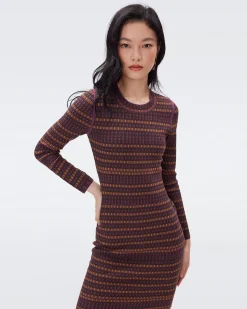 Harry Knit Jacquard Dress-dvf Clearance