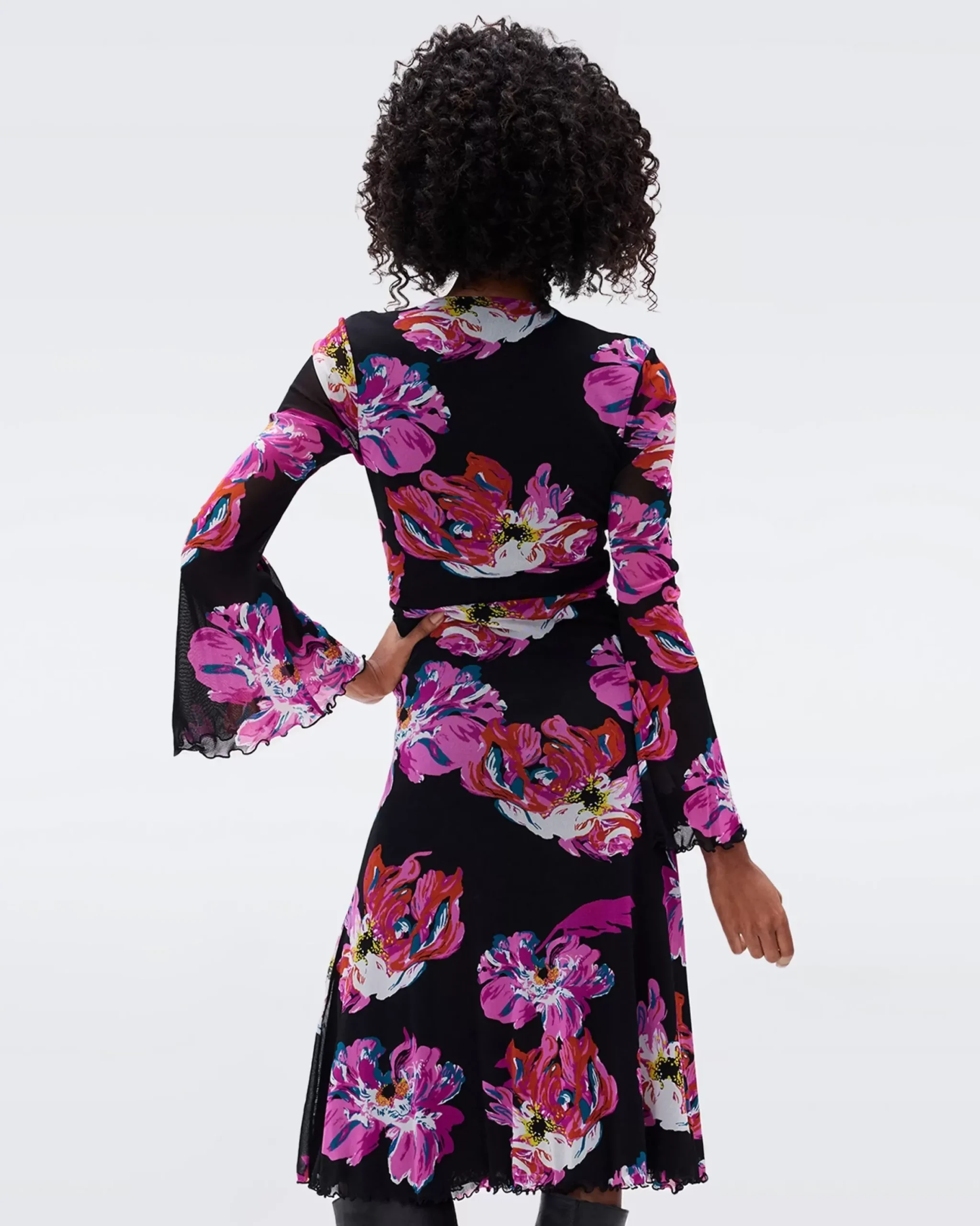 Hildy Mesh Dress-dvf Outlet