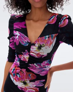 Ivan Reversible Mesh Dress-dvf Discount