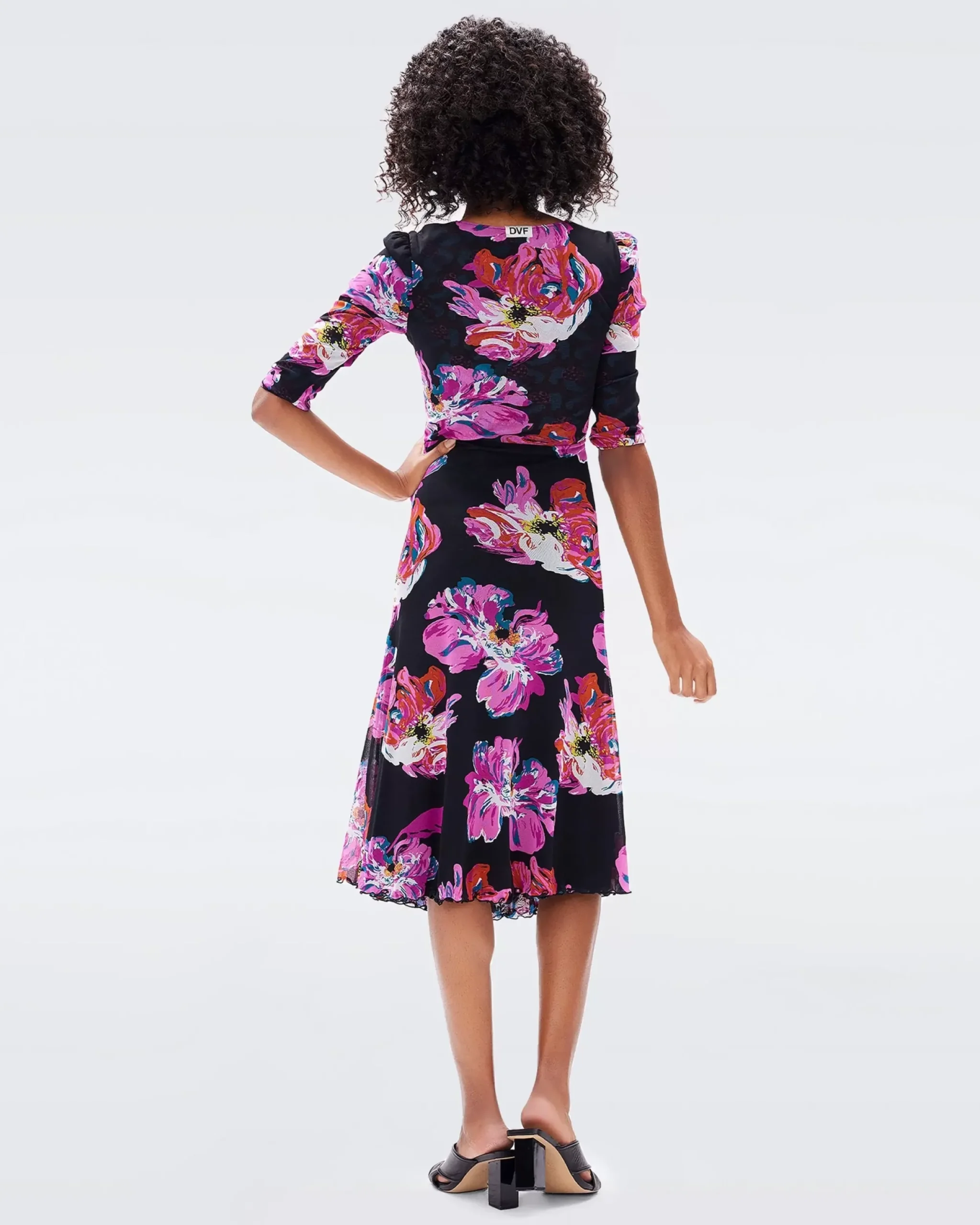 Ivan Reversible Mesh Dress-dvf Discount
