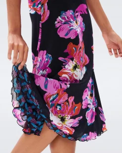 Ivan Reversible Mesh Dress-dvf Discount