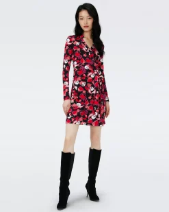 Jeanne Silk Jersey Wrap Dress-dvf Flash Sale