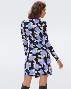 Julian Silk Jersey Wrap Dress-dvf Clearance