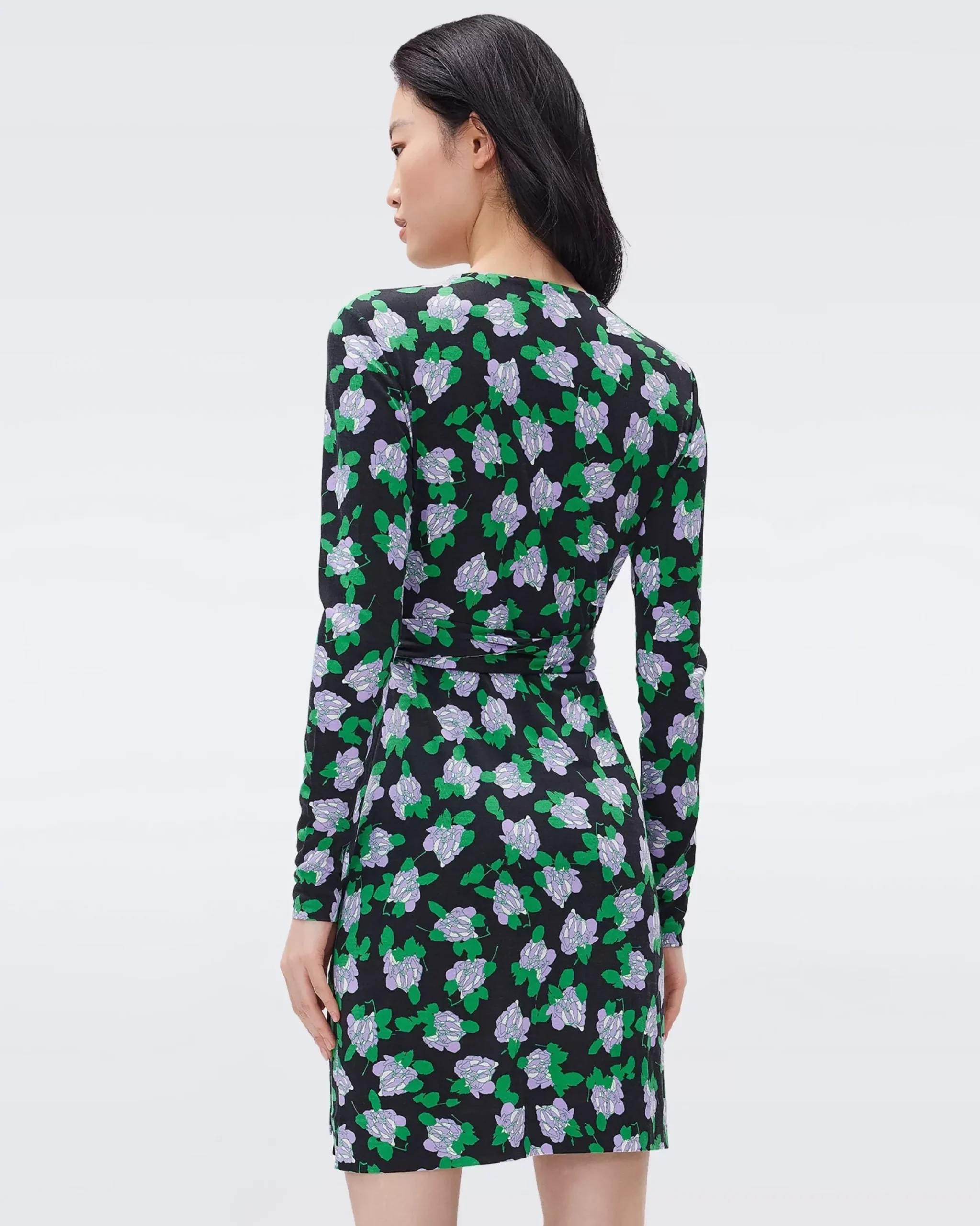 Julian Silk Jersey Wrap Dress-dvf New