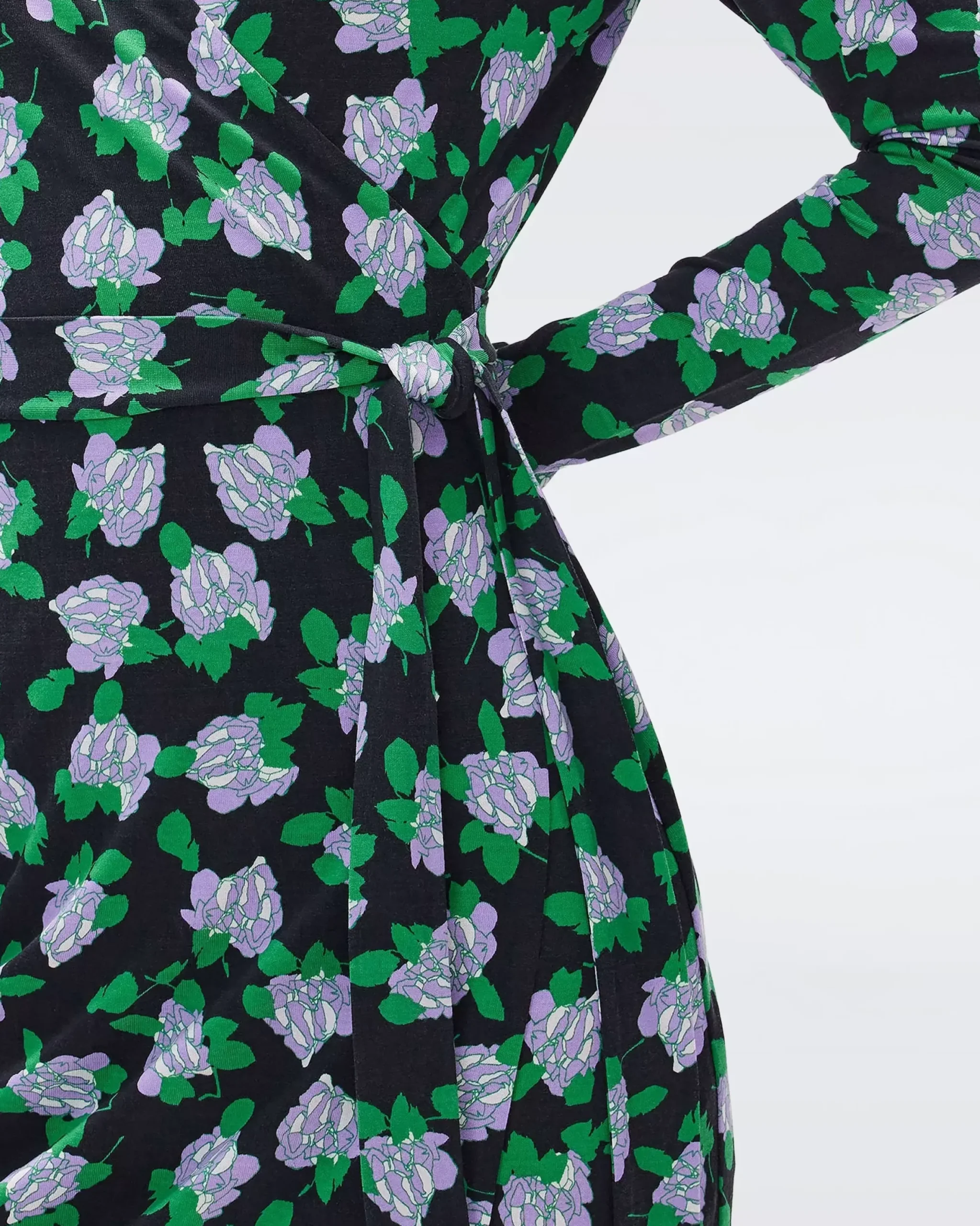Julian Silk Jersey Wrap Dress-dvf New