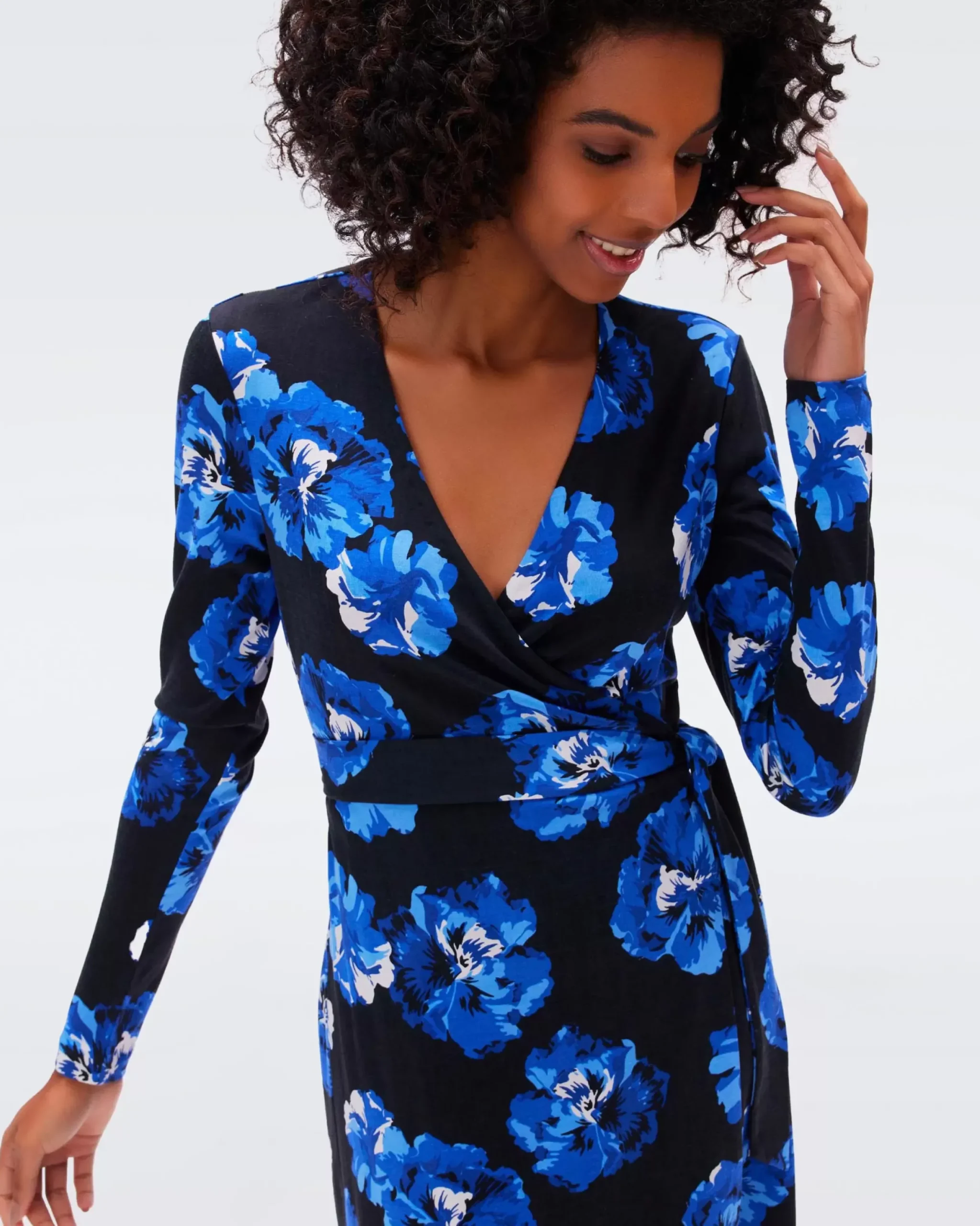 Julian Silk Jersey Wrap Dress-dvf Outlet