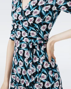 Julian Silk Jersey Wrap Dress-dvf Hot