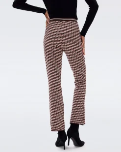 Juno Knit Jacquard Pants-dvf New