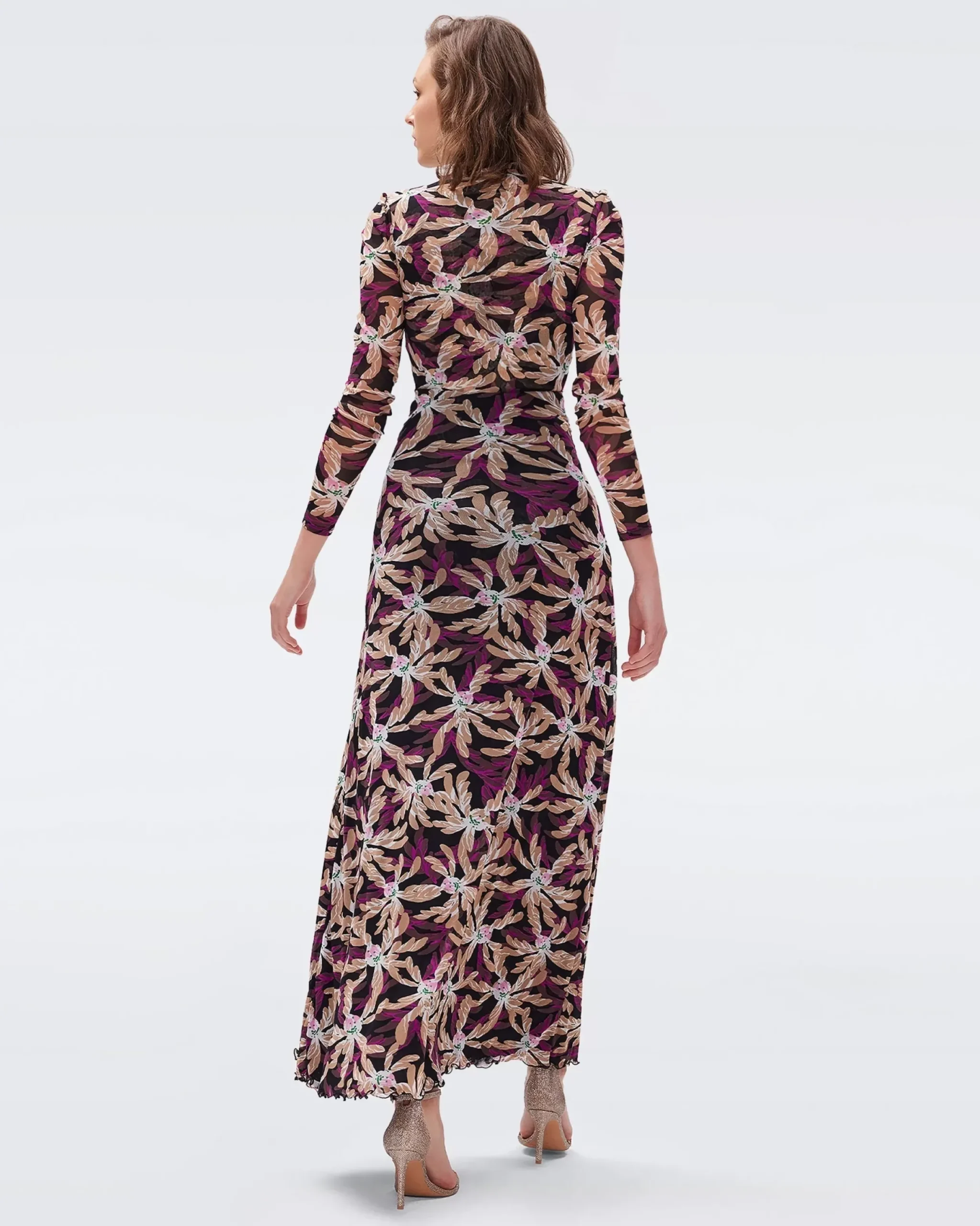 Kassia Mesh Dress-dvf Fashion