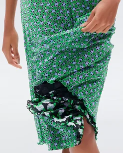 Koren Reversible Mesh Dress-dvf Best Sale