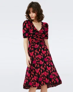 Koren Reversible Mesh Dress-dvf Sale