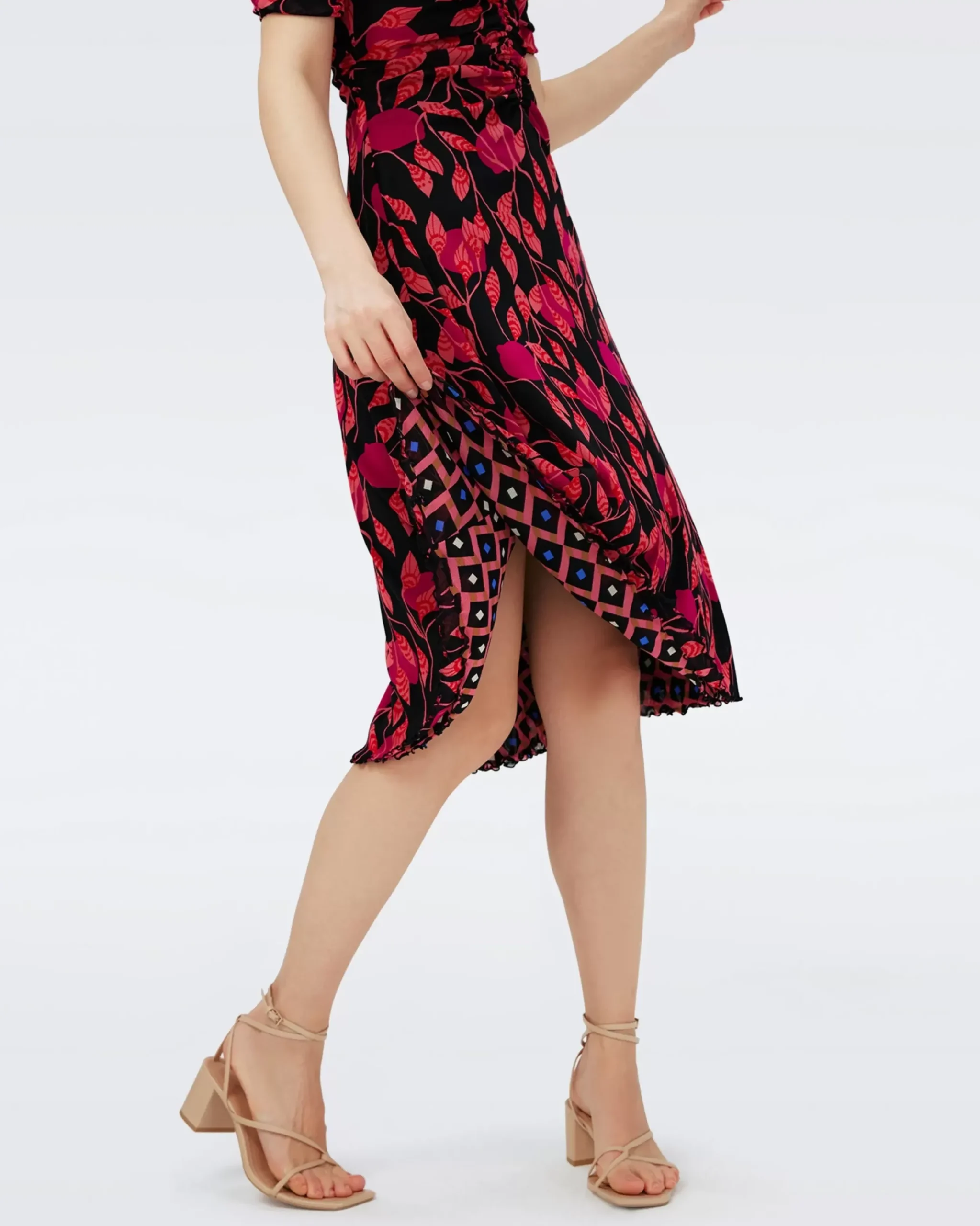 Koren Reversible Mesh Dress-dvf Sale