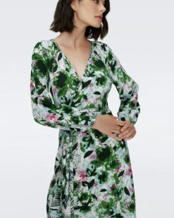 Leo Reversible Wrap Dress-dvf New