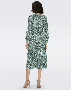 Leo Reversible Wrap Dress-dvf New