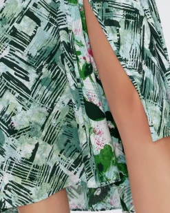 Leo Reversible Wrap Dress-dvf New