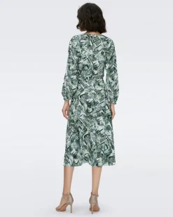 Leo Reversible Wrap Dress-dvf New