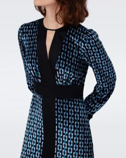 Libby Velvet Dress-dvf Flash Sale