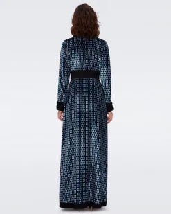 Libby Velvet Dress-dvf Flash Sale