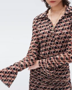 Lilly Mesh Dress-dvf Shop