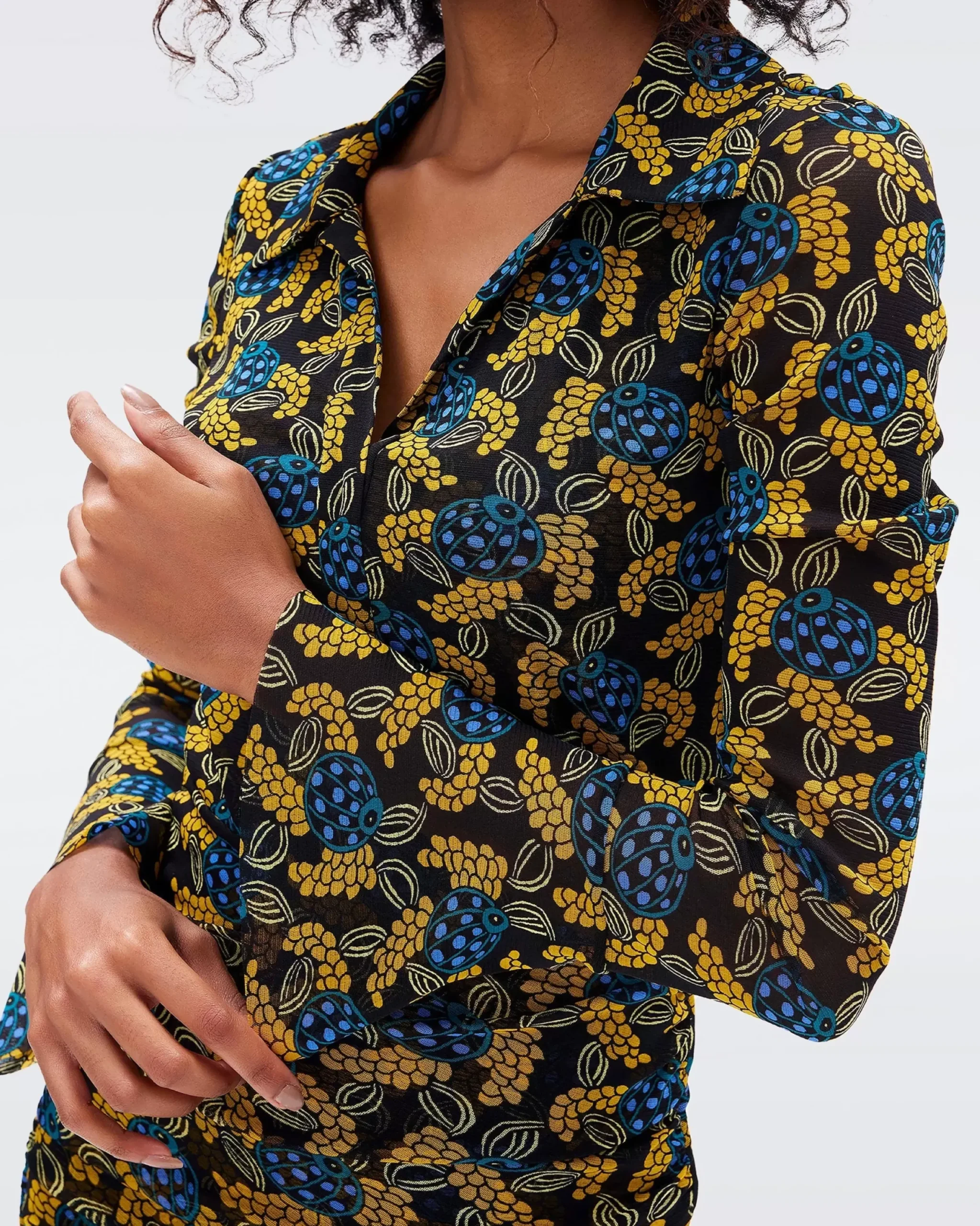 Lilly Mesh Dress-dvf Hot