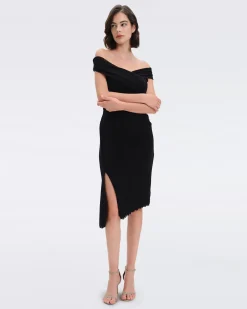 Lovinia Mesh Dress-dvf New
