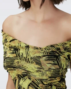 Lovinia Mesh Dress-dvf Cheap