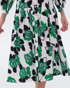 Lux Cotton Dress-dvf Cheap