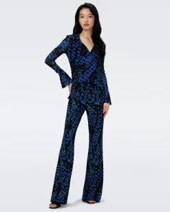 Mackenzie Mesh Top-dvf Sale
