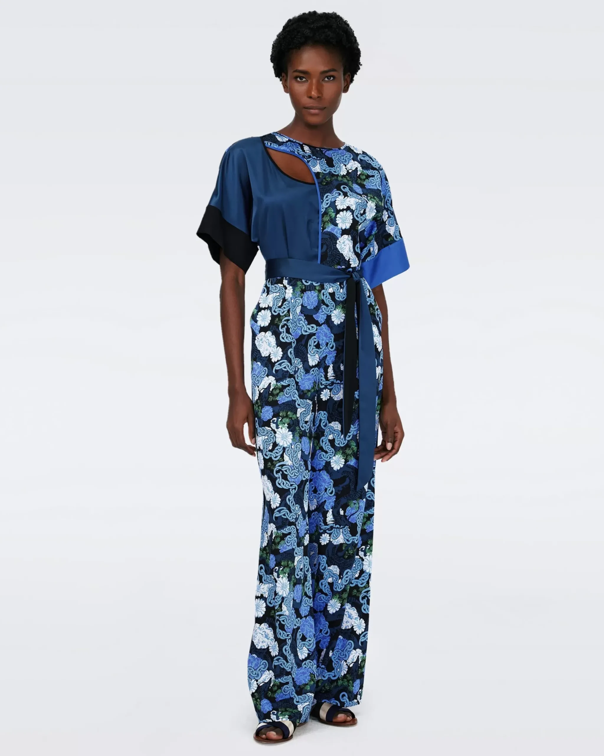 Marie Rose Jumpsuit-dvf Best Sale