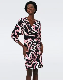 Mikah Faux Wrap Dress-dvf Flash Sale