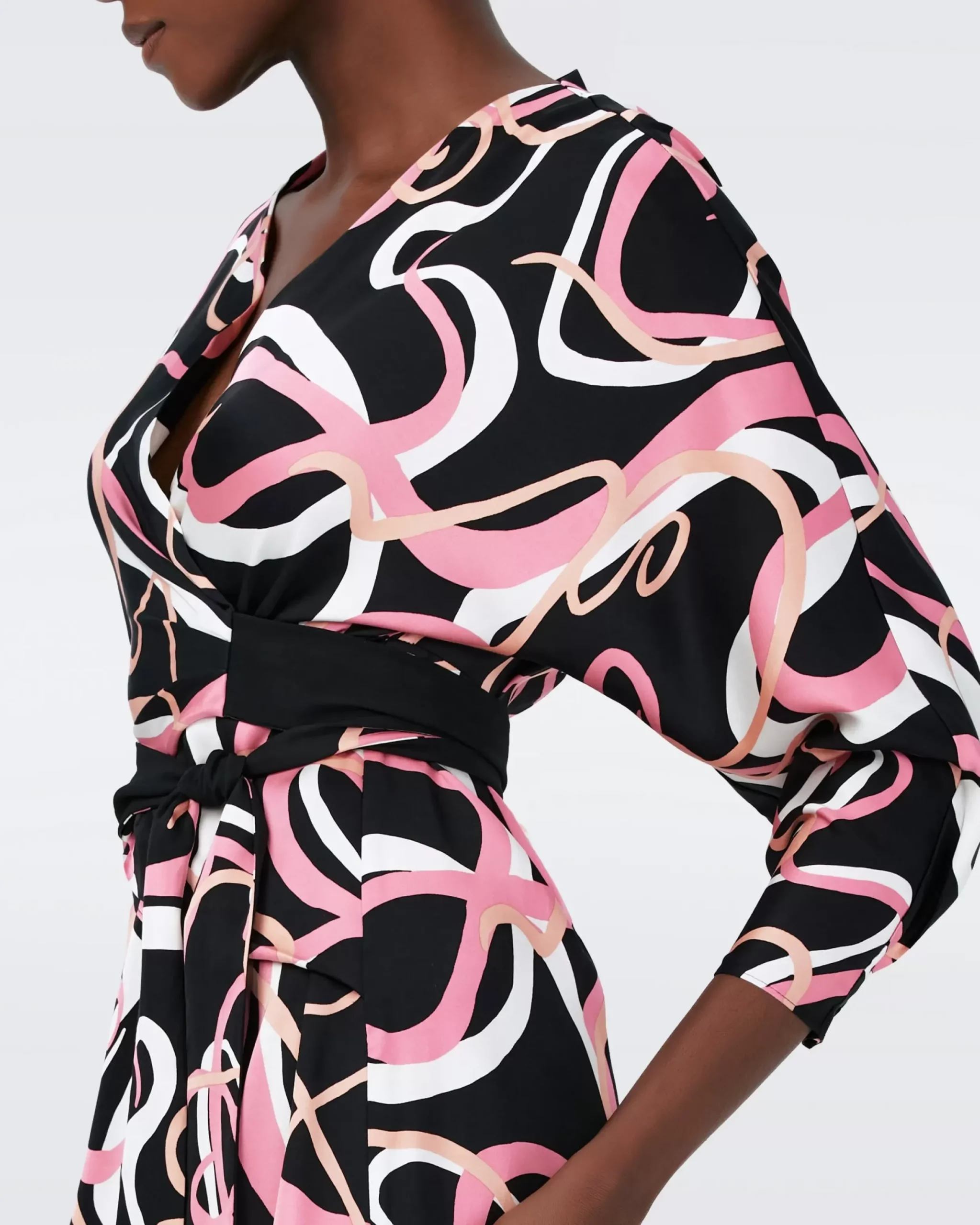 Mikah Faux Wrap Dress-dvf Flash Sale