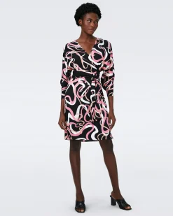 Mikah Faux Wrap Dress-dvf Flash Sale