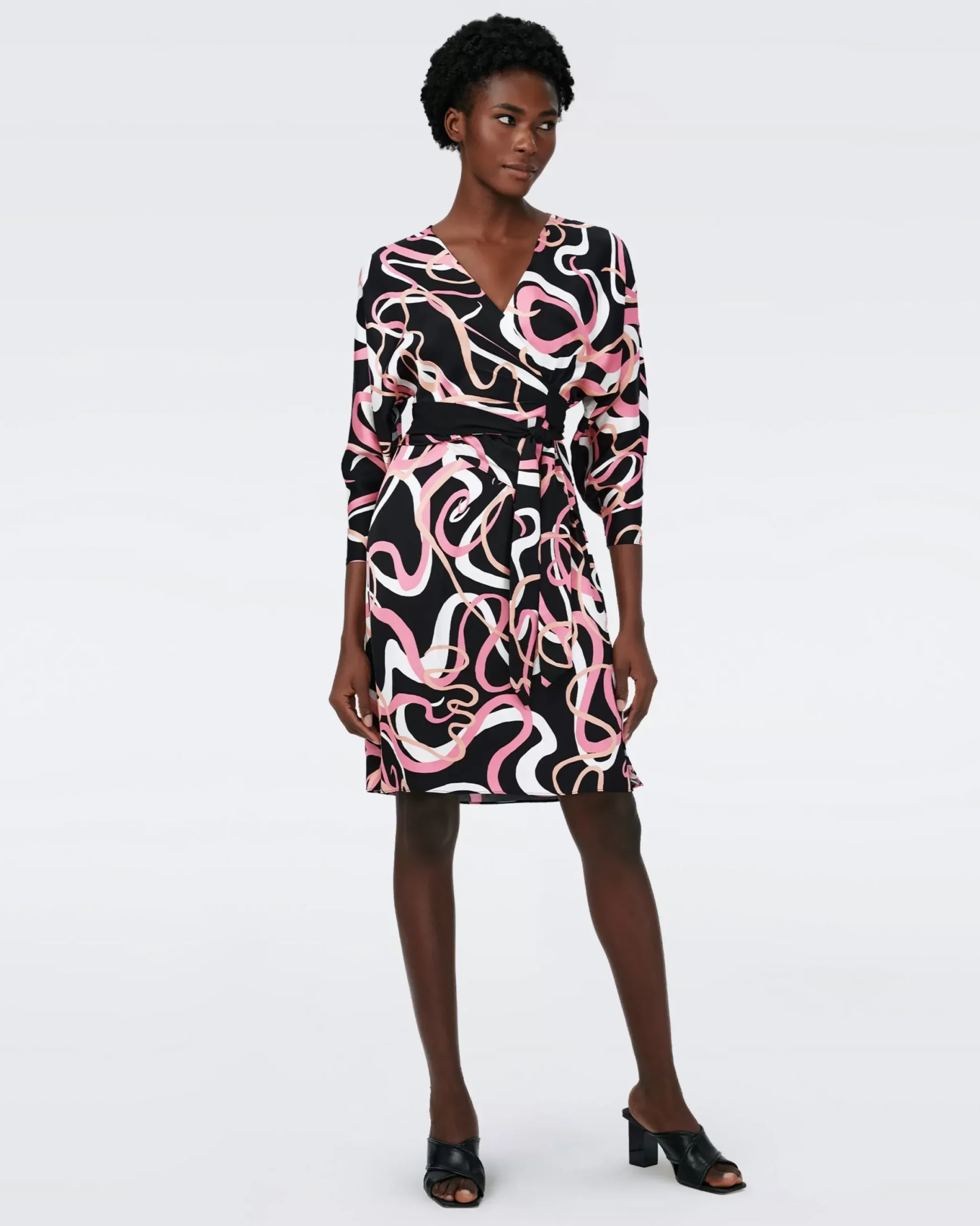 Mikah Faux Wrap Dress-dvf Flash Sale