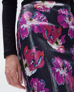 Mika Sequin Skirt-dvf New