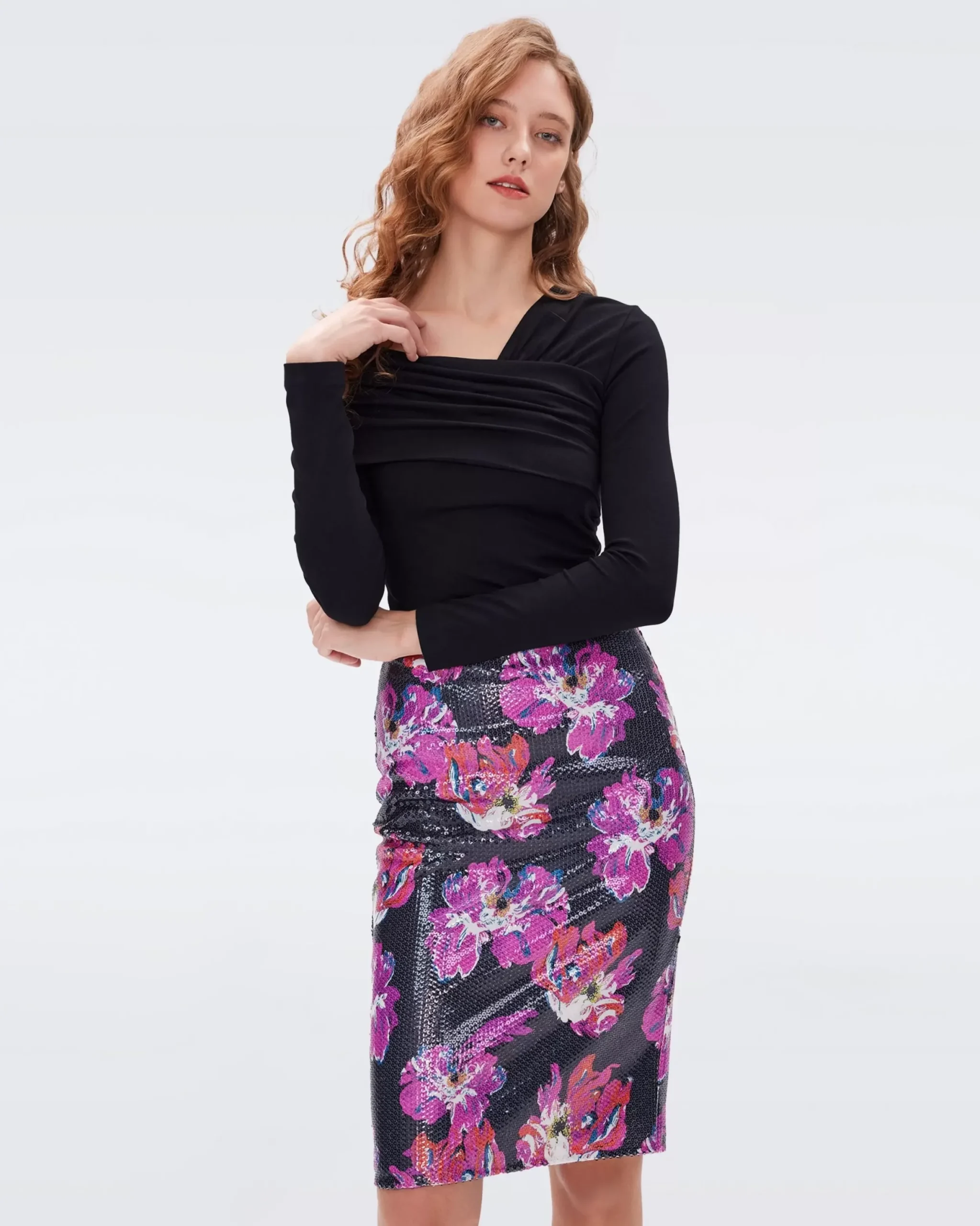 Mika Sequin Skirt-dvf New