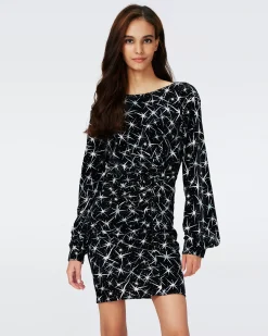 Mimi Velvet Dress-dvf Cheap