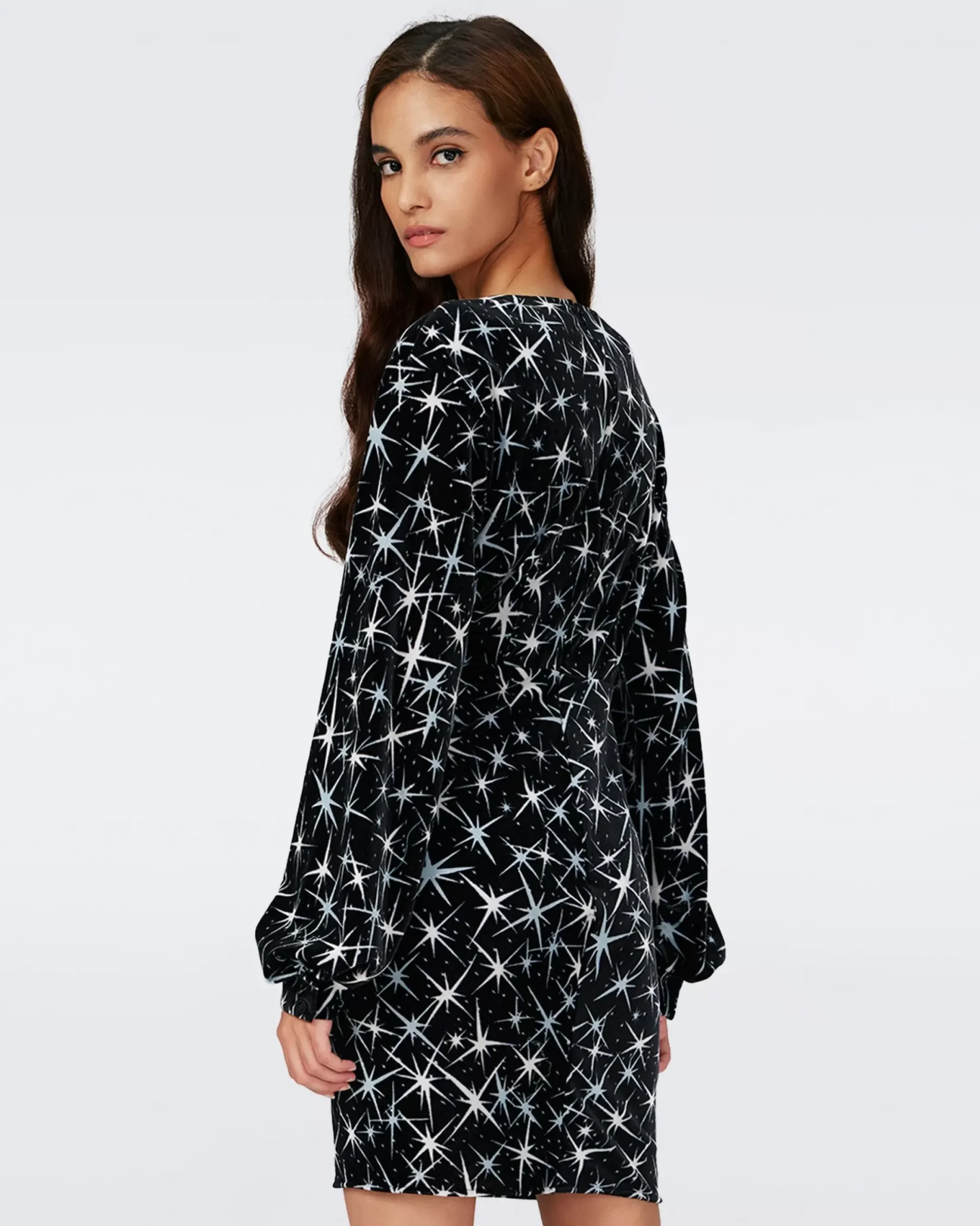 Mimi Velvet Dress-dvf Cheap