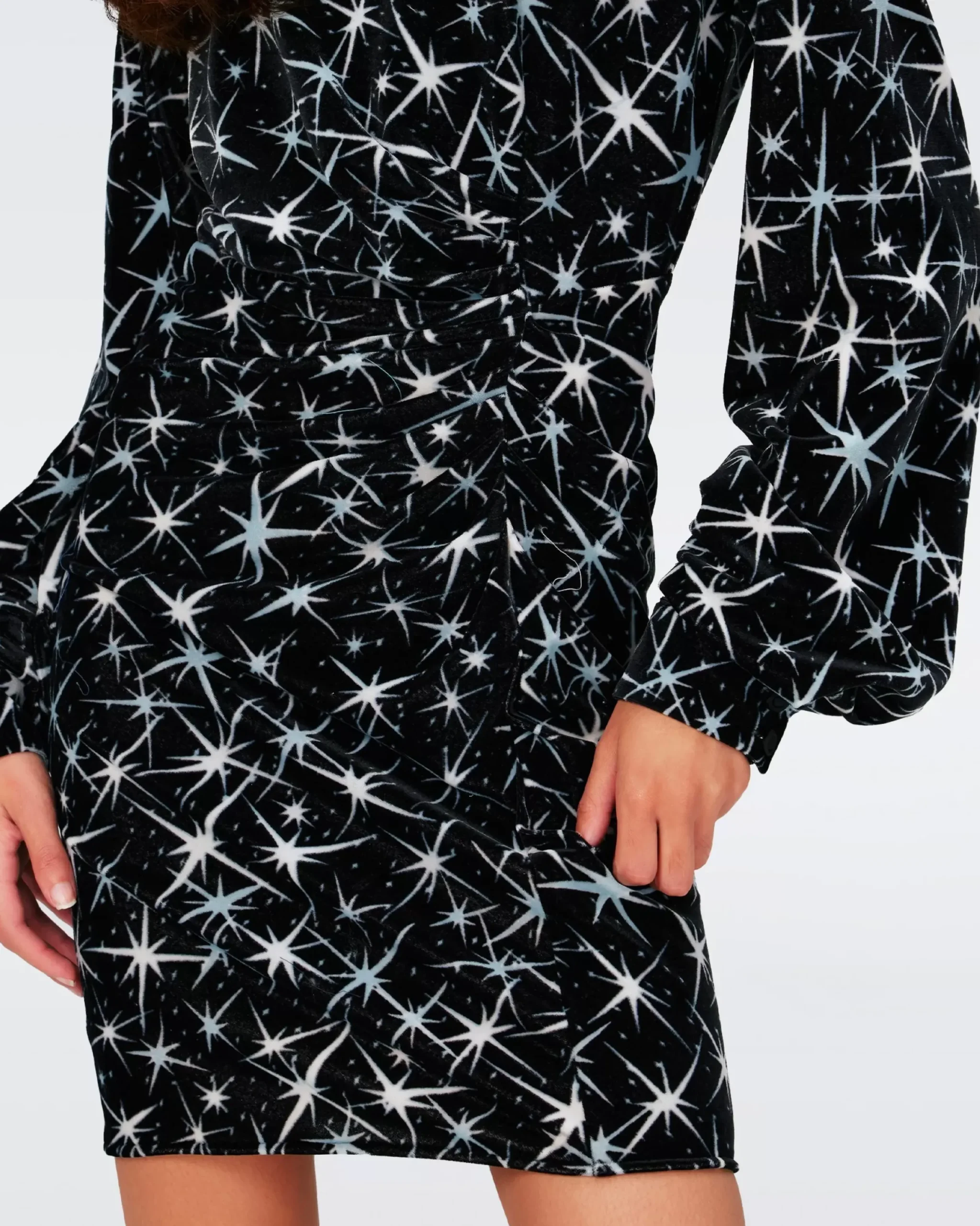 Mimi Velvet Dress-dvf Cheap